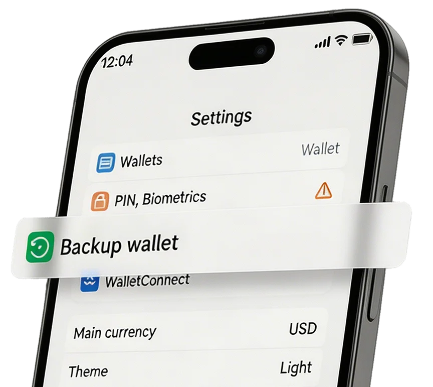 Supported cryptocurrencies: Bitcoin, Ethereum, USDT, and many more